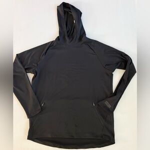 Barbell Apparel Hoodie Mens Extra Large Black Pullover Zip Pockets Athletic XL